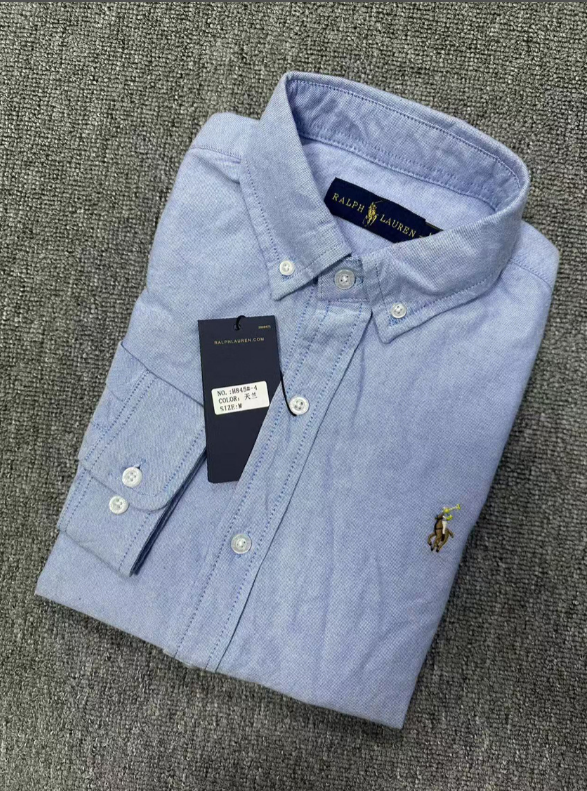 POLO Double-Layer Oxford Long-Sleeve Shirt