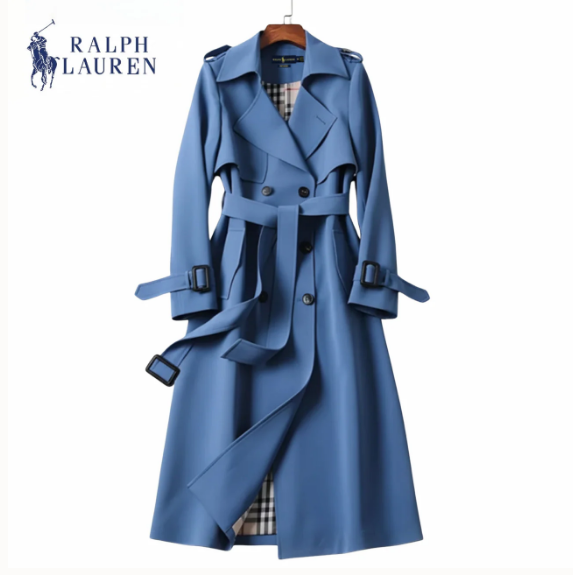 New British-style knee-length coat for 2025