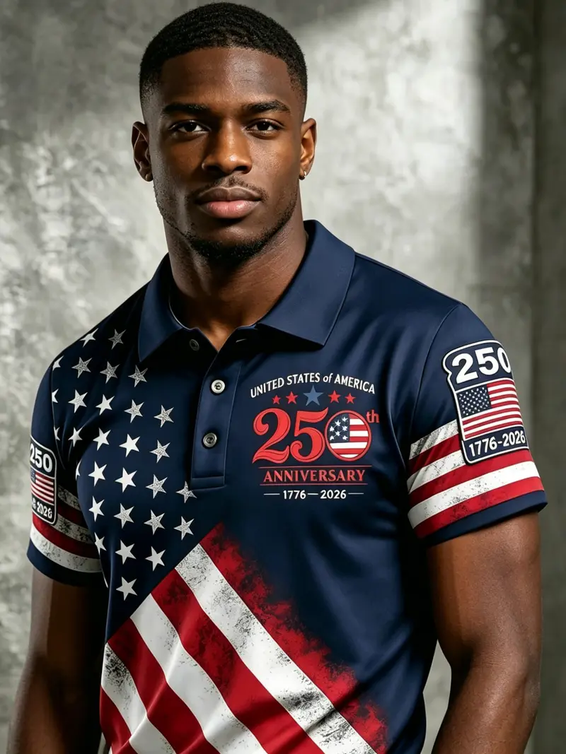 Men's casual sports short-sleeved shirt