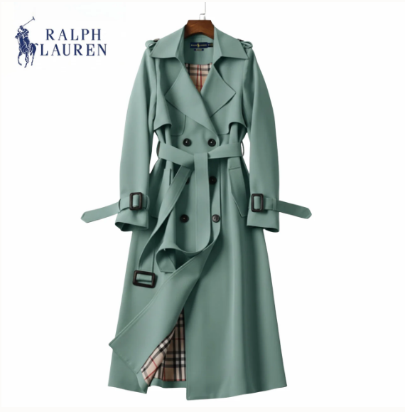 New British-style knee-length coat for 2025