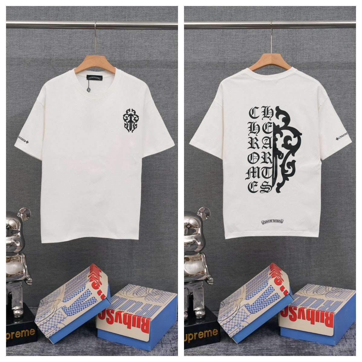 Unisex Short-Sleeve T-Shirt with Sanskrit Character Print