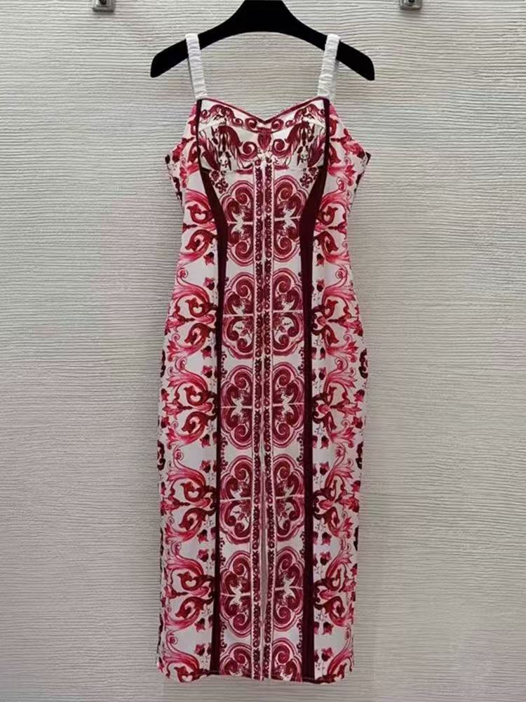 Strapless camisole dress