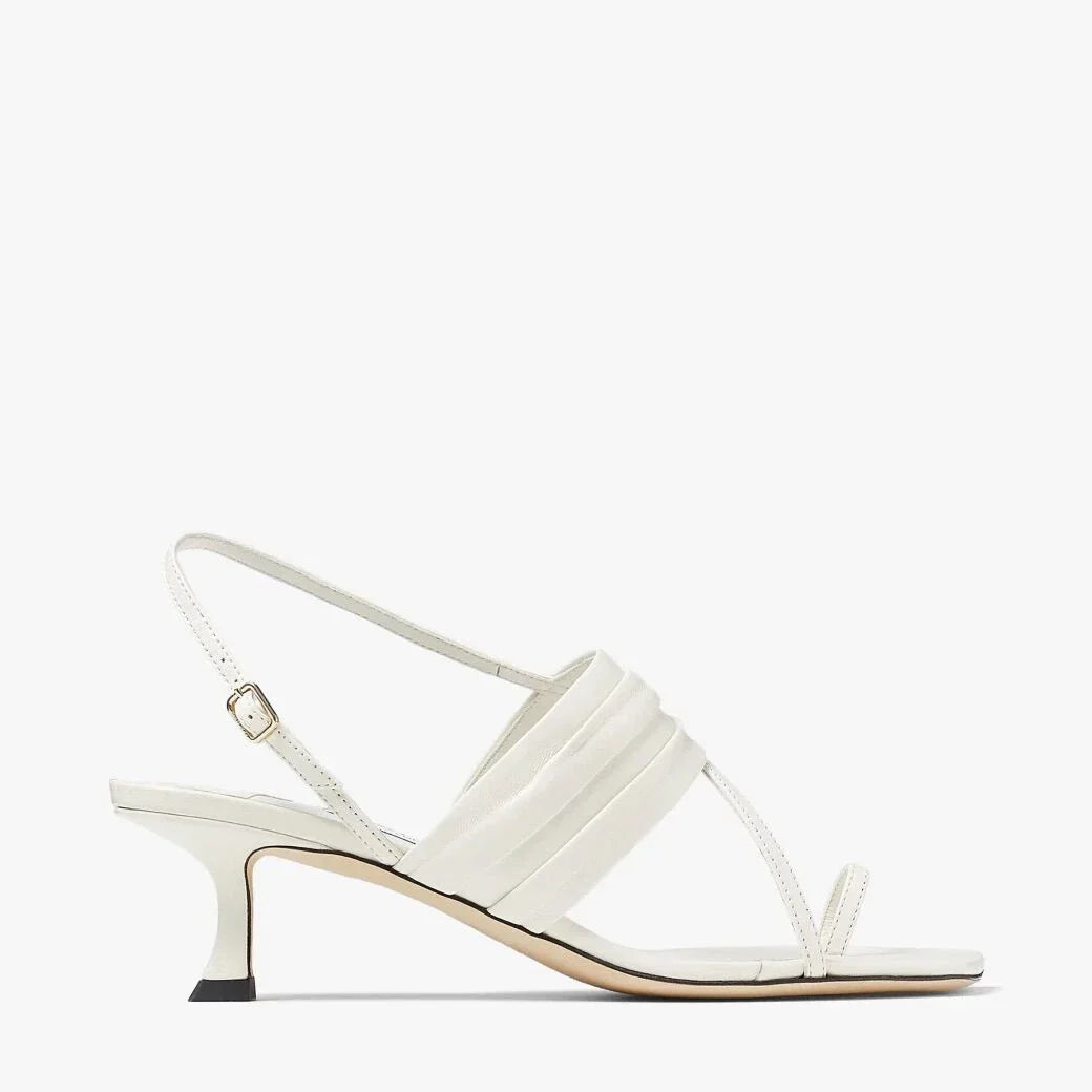JC**  1: 1 VIP Latte Nappa Leather Sandals