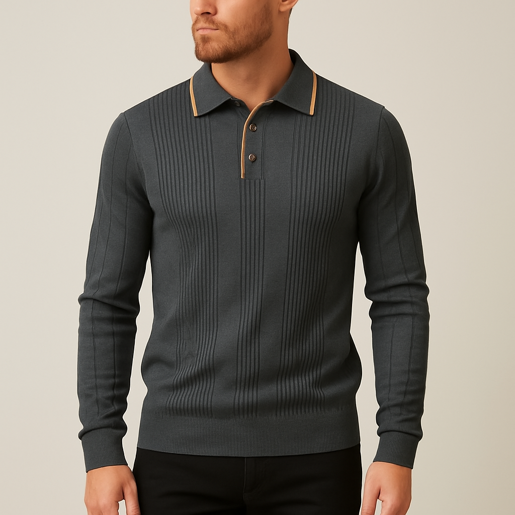 Langford Knit Polo Shirt