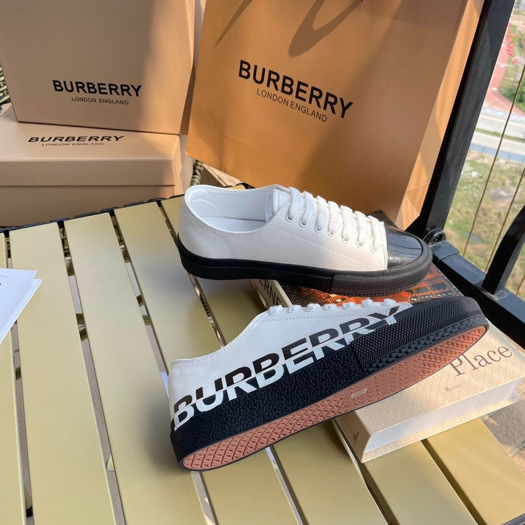 B  canvas loafers