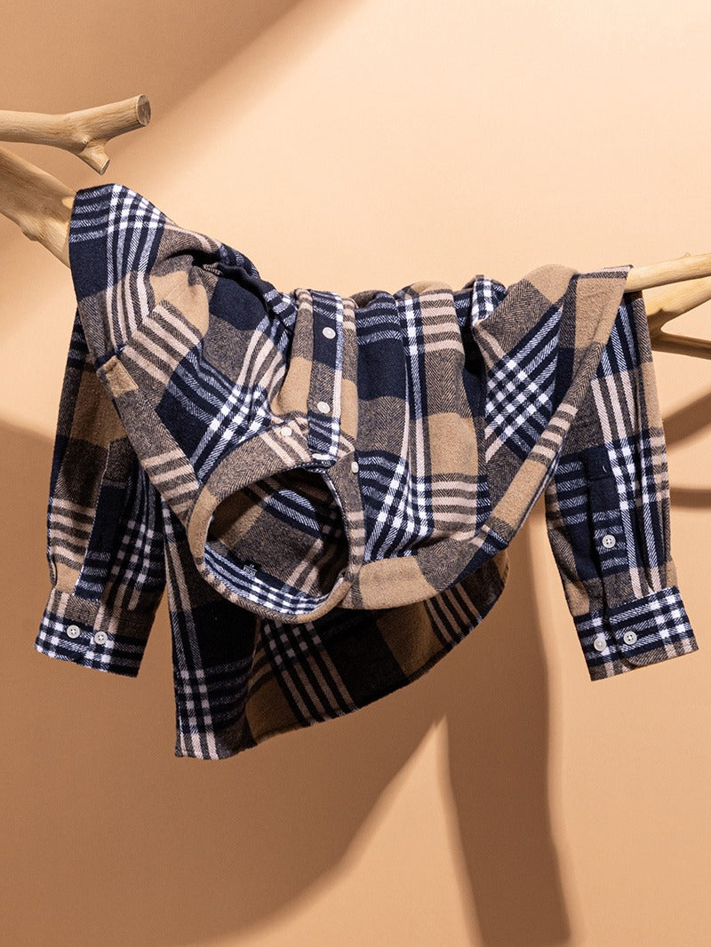 Harrison Plaid Cotton Shirt