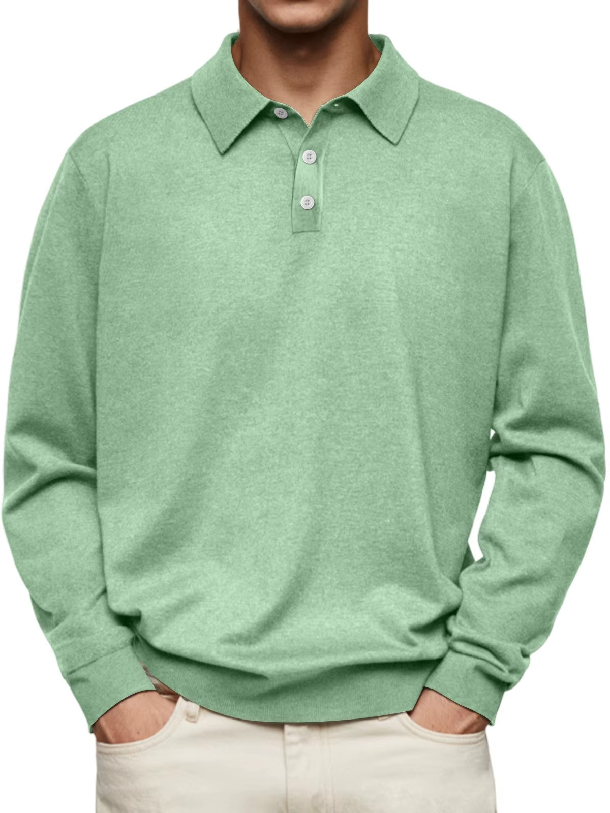 Long Sleeve Polo