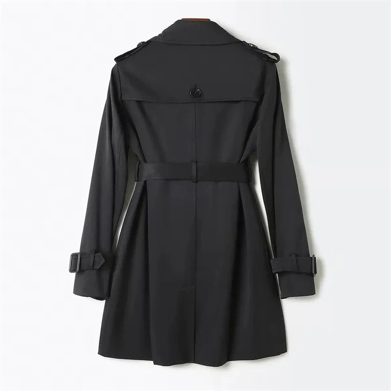 Women's Valencia double-breasted trench coat