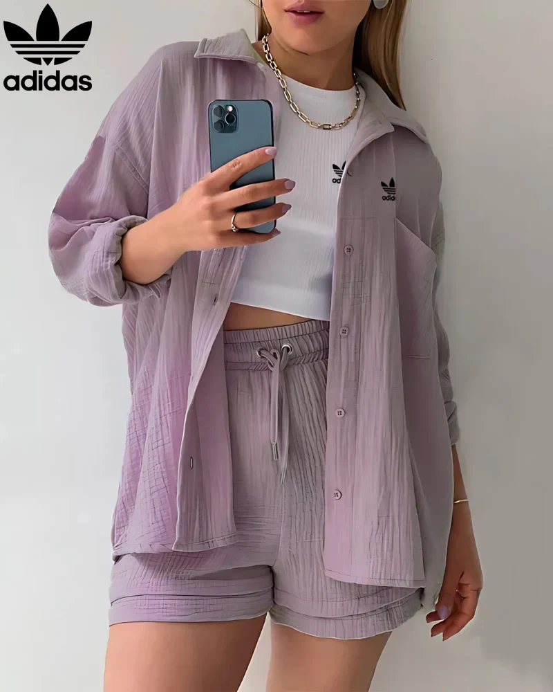 Santorini Crinkle Co-Ord Set