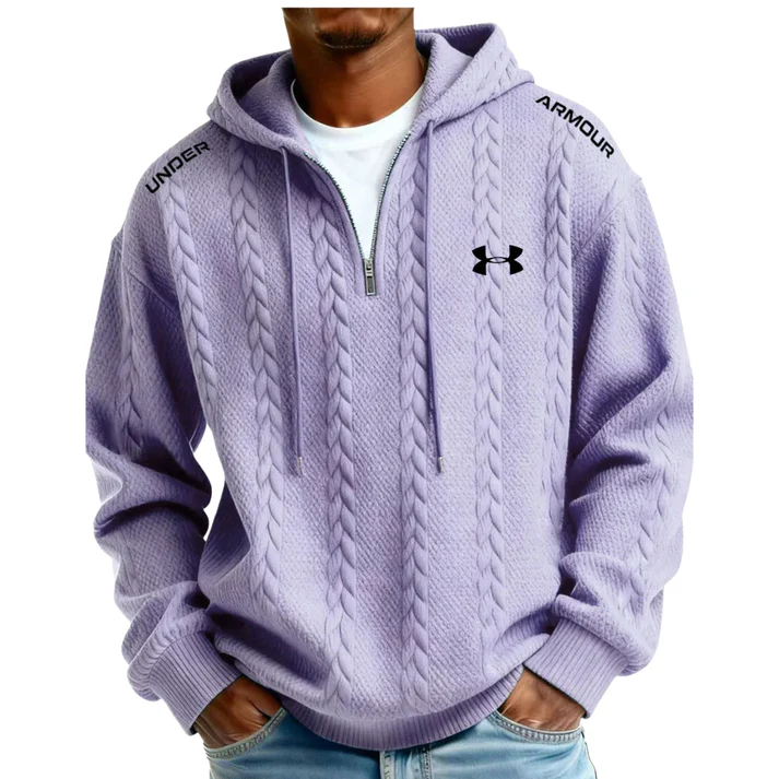 Modern Knit Comfort Hoodie