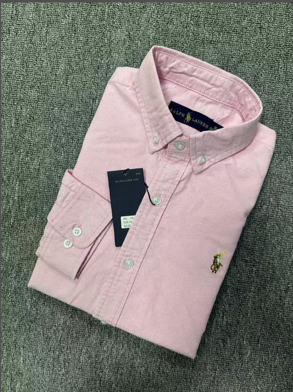 POLO Double-Layer Oxford Long-Sleeve Shirt