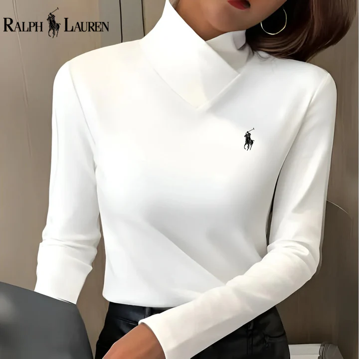 Classic Mock-Neck Top