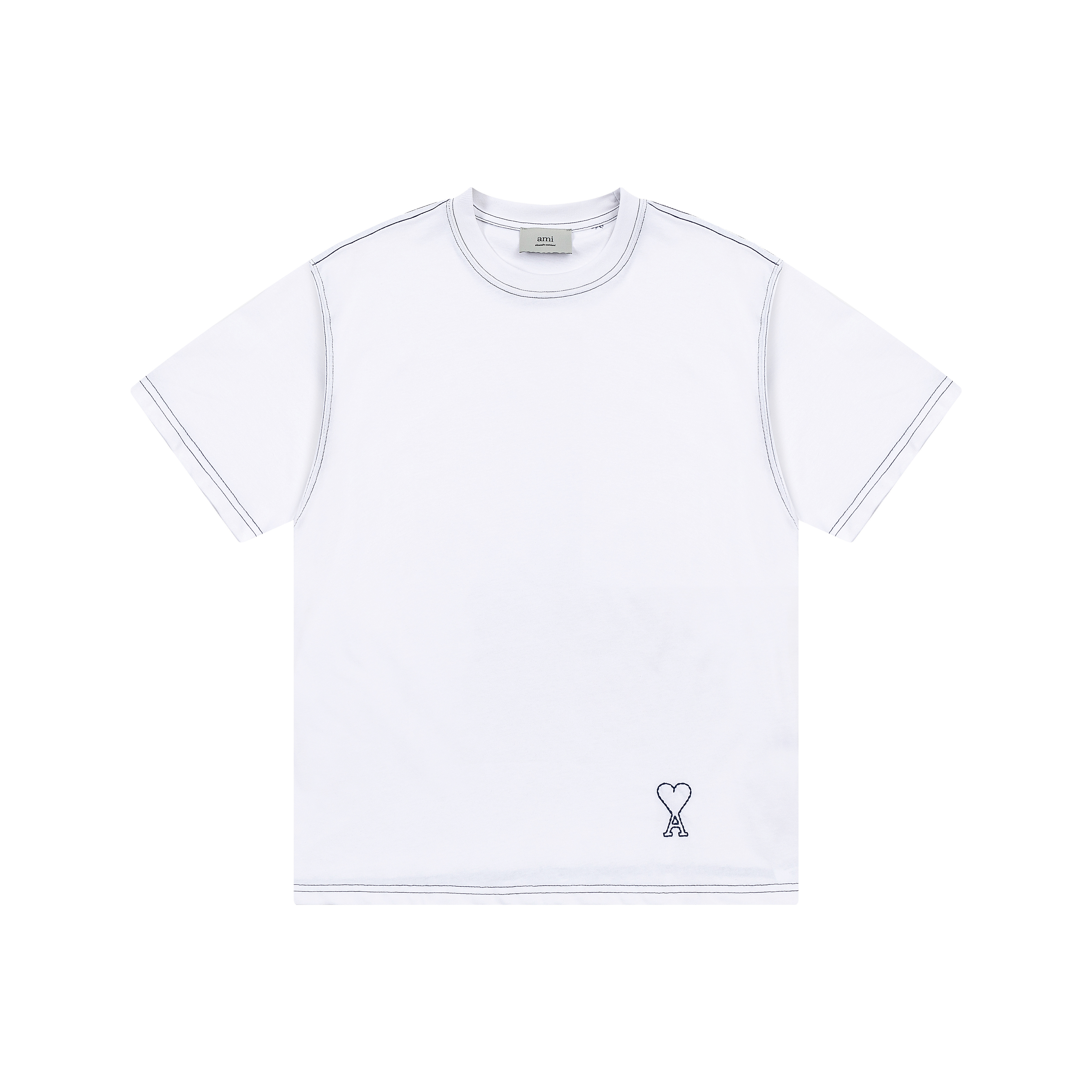 AMI SS26 Pure Cotton T-Shirt