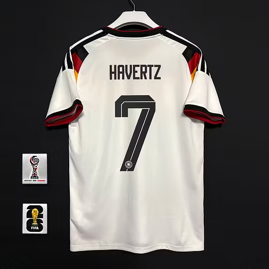 New jerseys for the 2026 World Cup