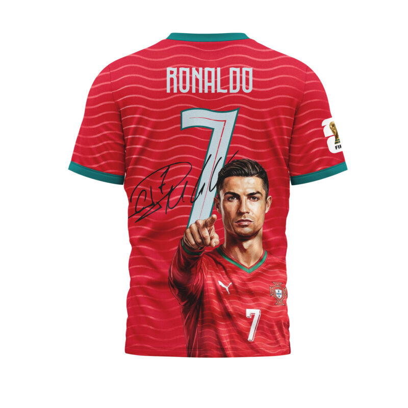 Cristiano Ronaldo | Premium 2026 World Cup 3D Shirt