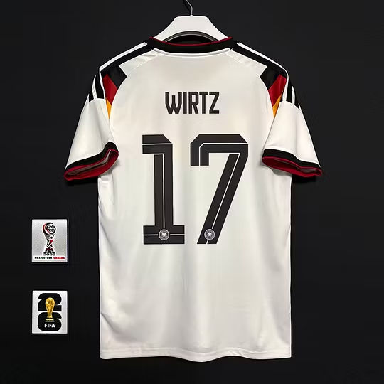 New jerseys for the 2026 World Cup