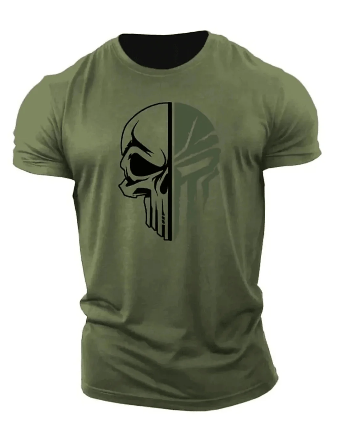 Military skull t-shirt