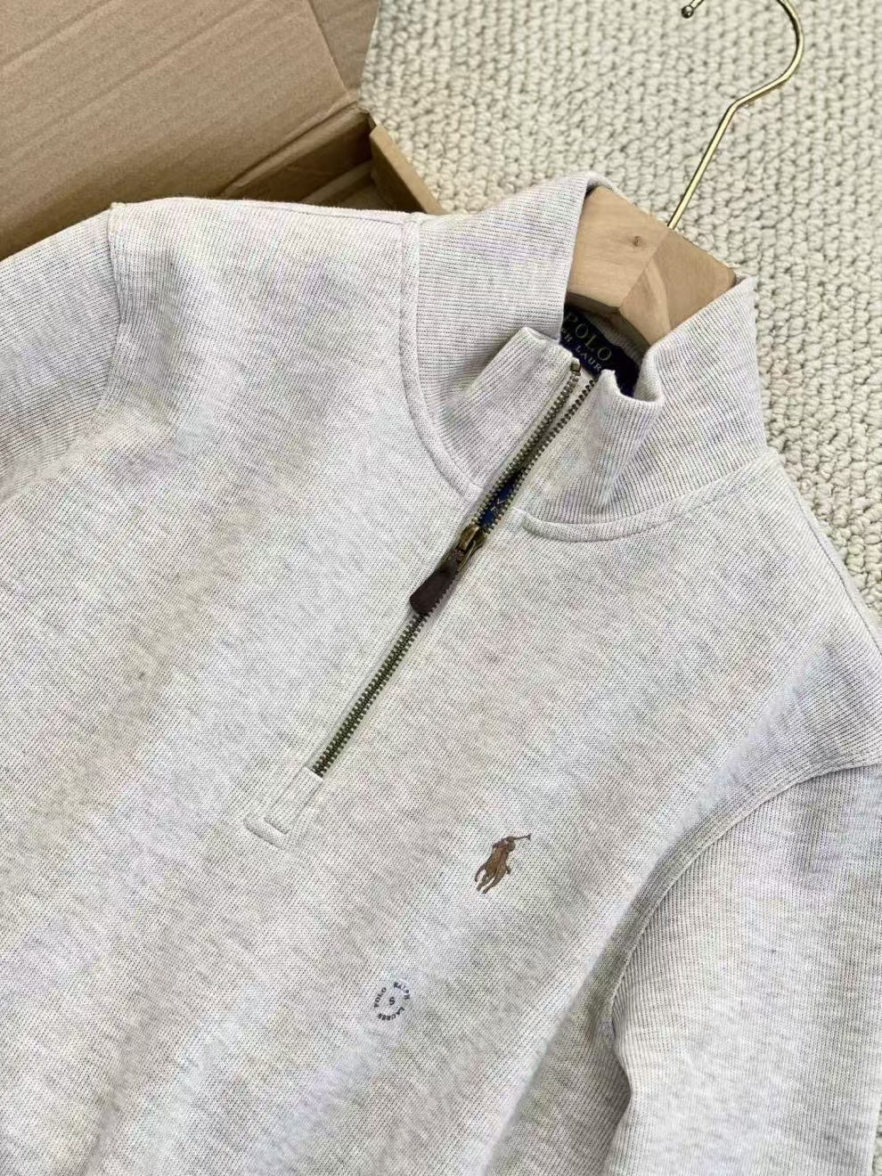 Polo Quarter Zip Hoodie