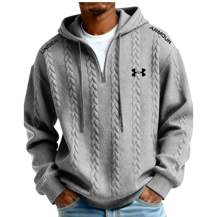 Modern Knit Comfort Hoodie