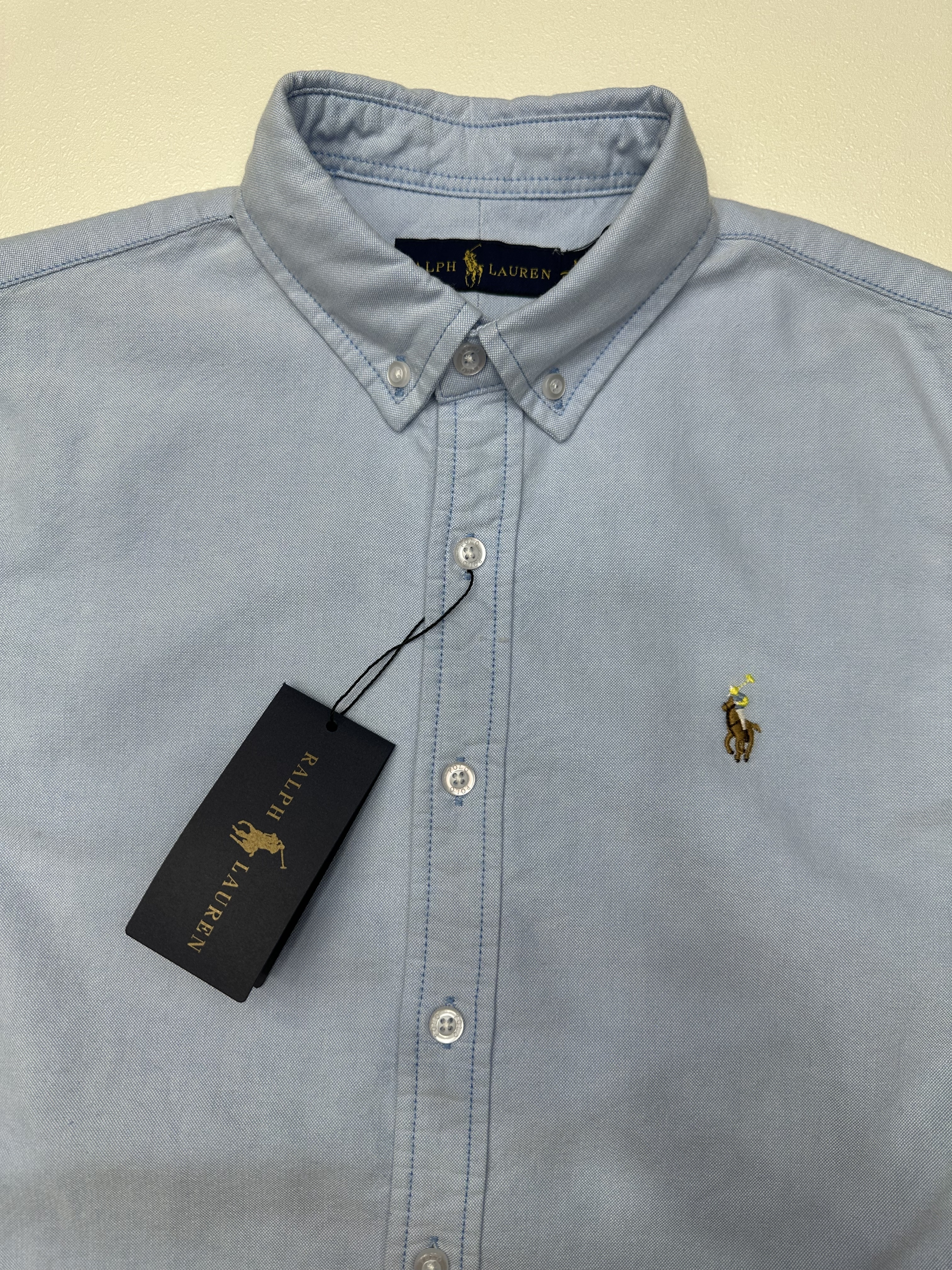 POLO Double-Layer Oxford Long-Sleeve Shirt