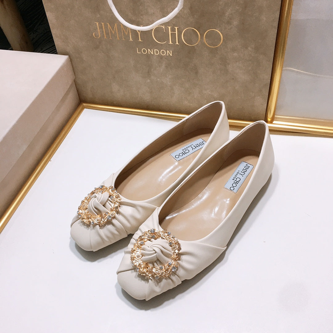 Jimmy Cho* new flat shoes available in multiple colors