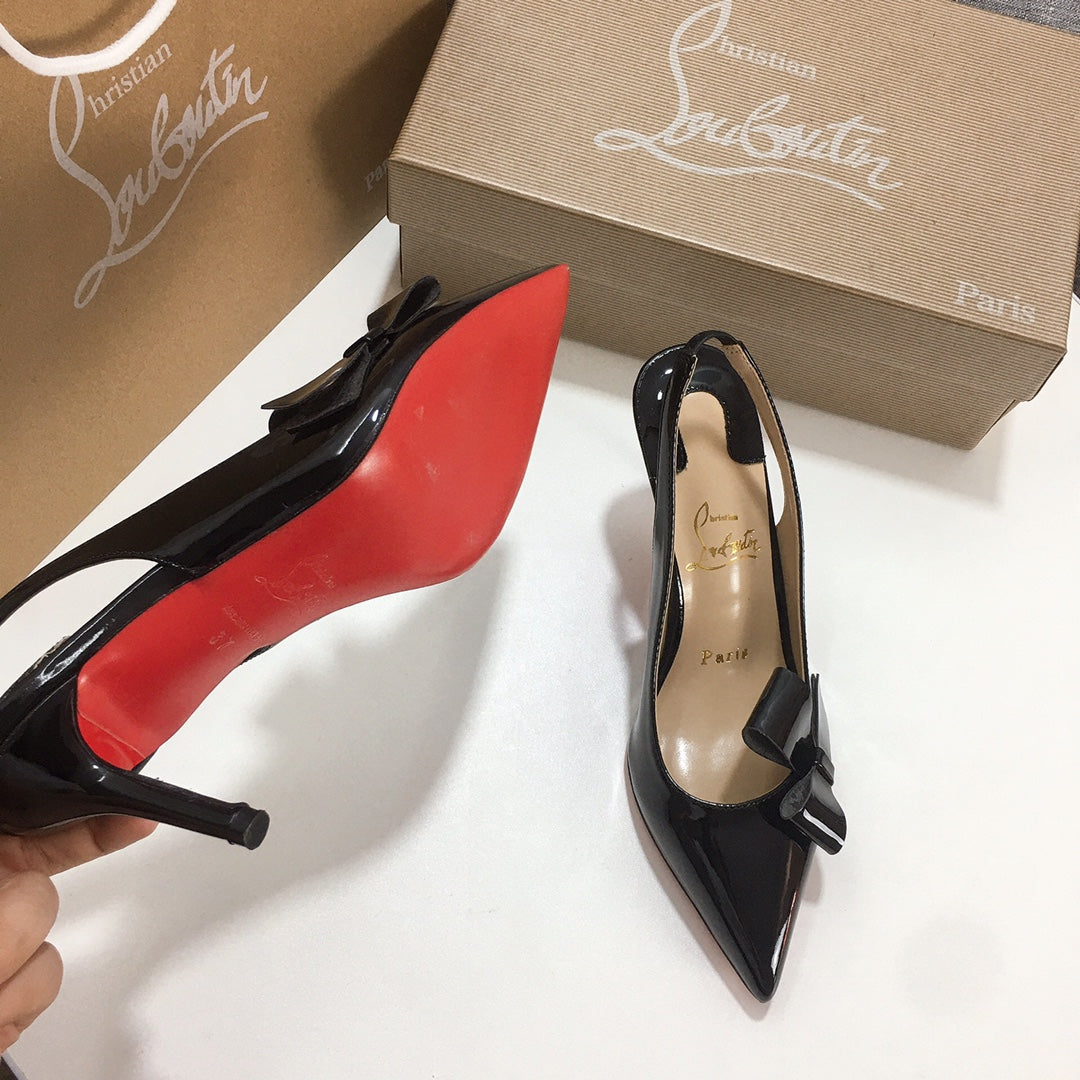 CL classic high-heeled shoes with red soles