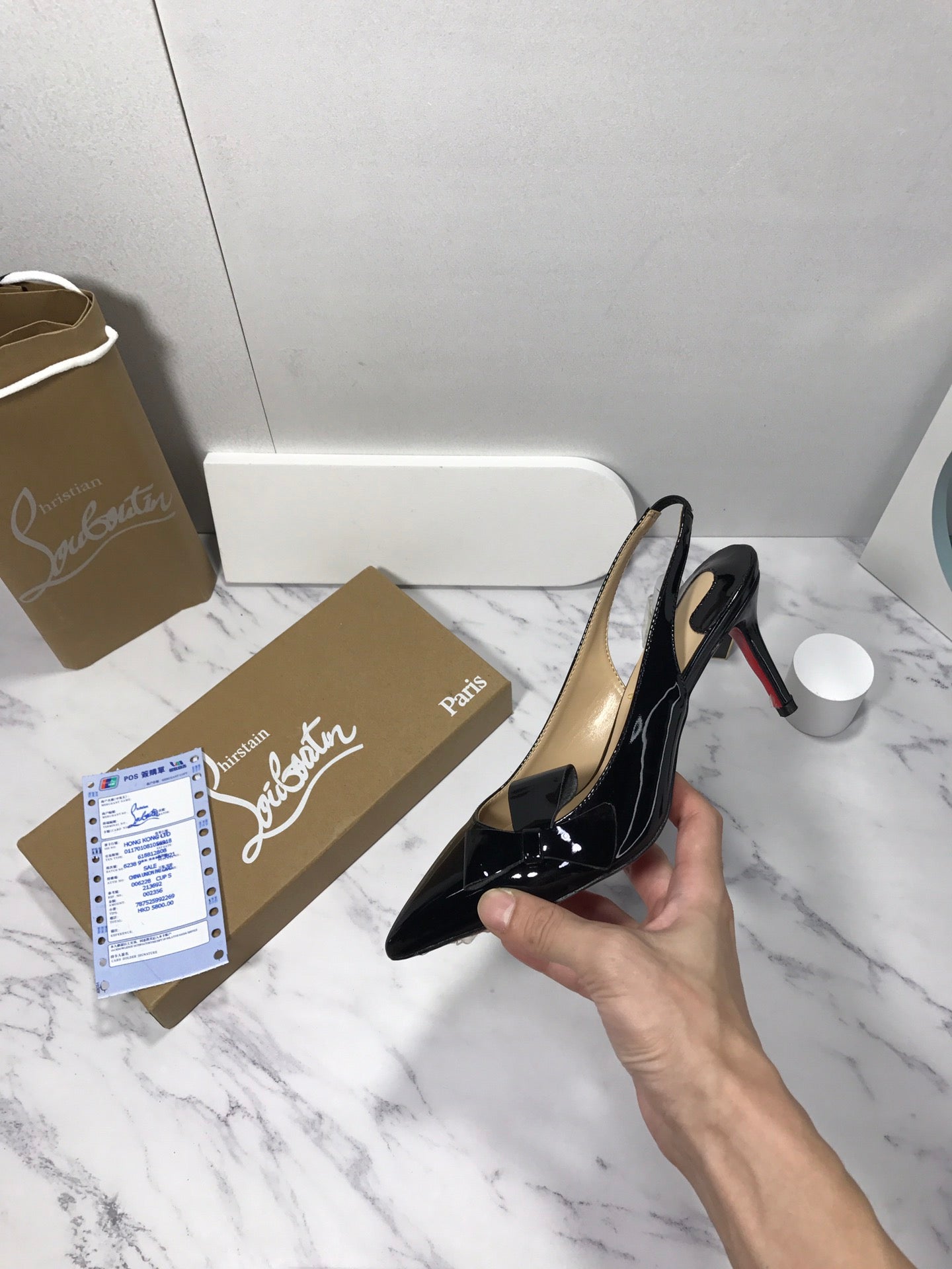 Loubouti* new red sole high heels