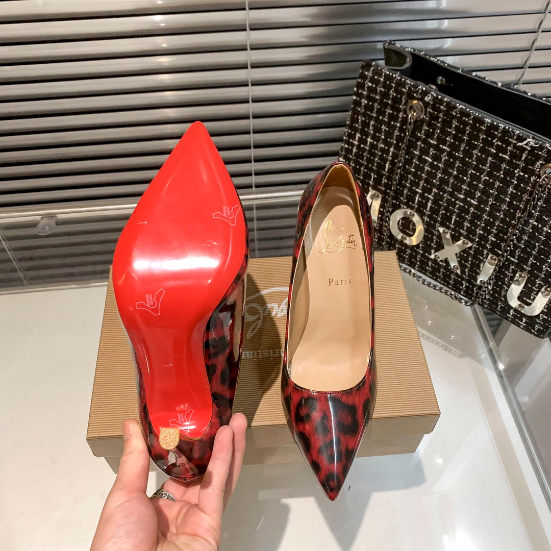 CL classic high-heeled shoes with red soles
