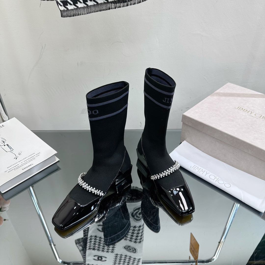 Jimmy Cho* new 1: 1 VIP sock boots