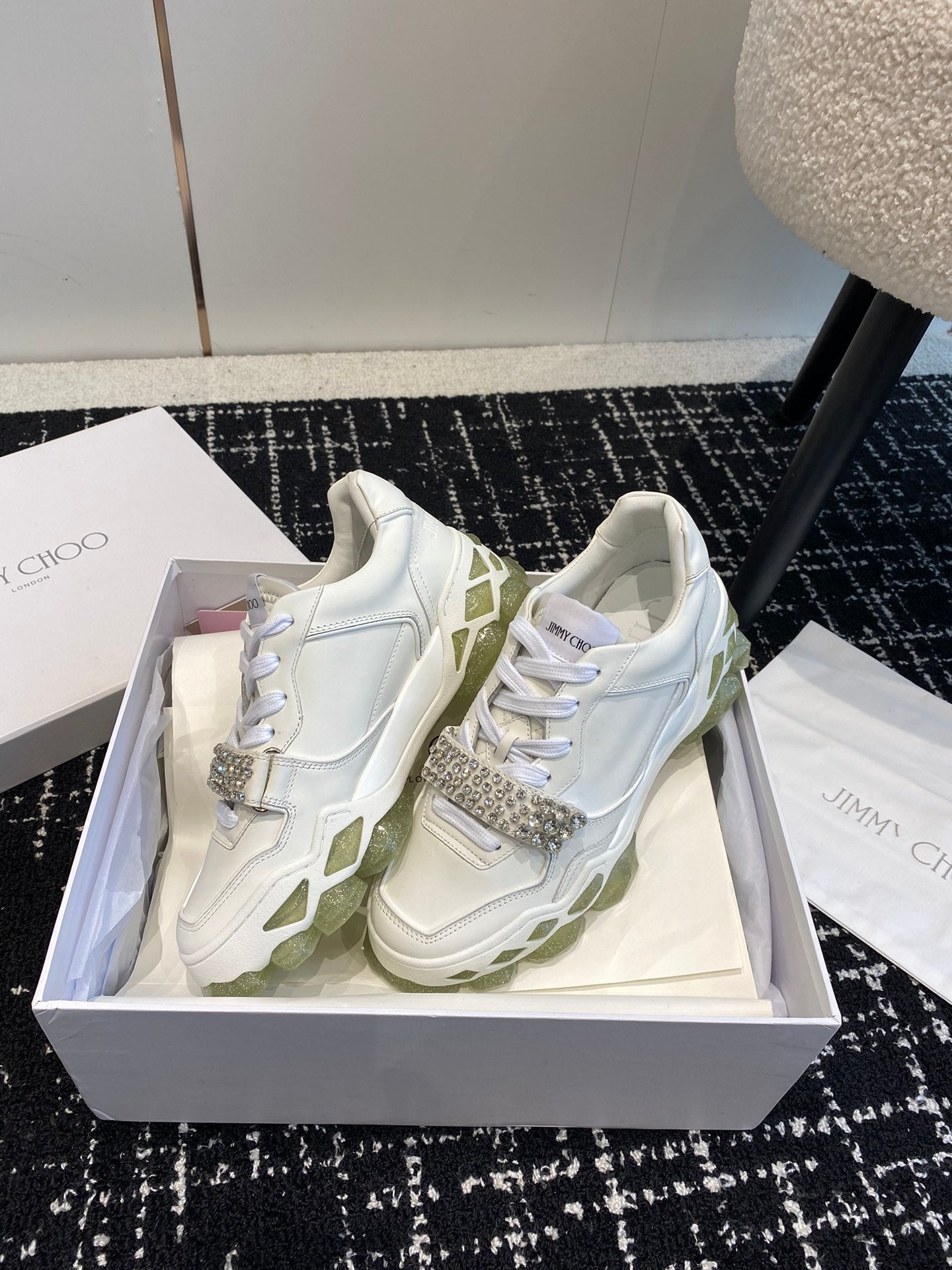 Jimmy Cho*  1: 1 VIPhigh quality new casual shoes