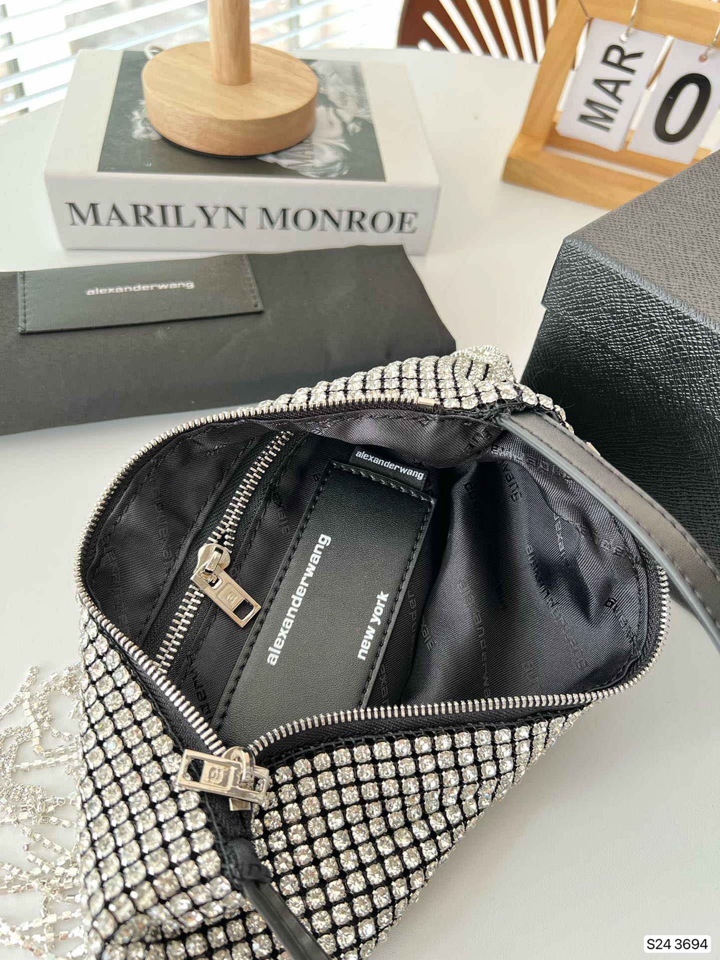 **Wang new full diamond bag