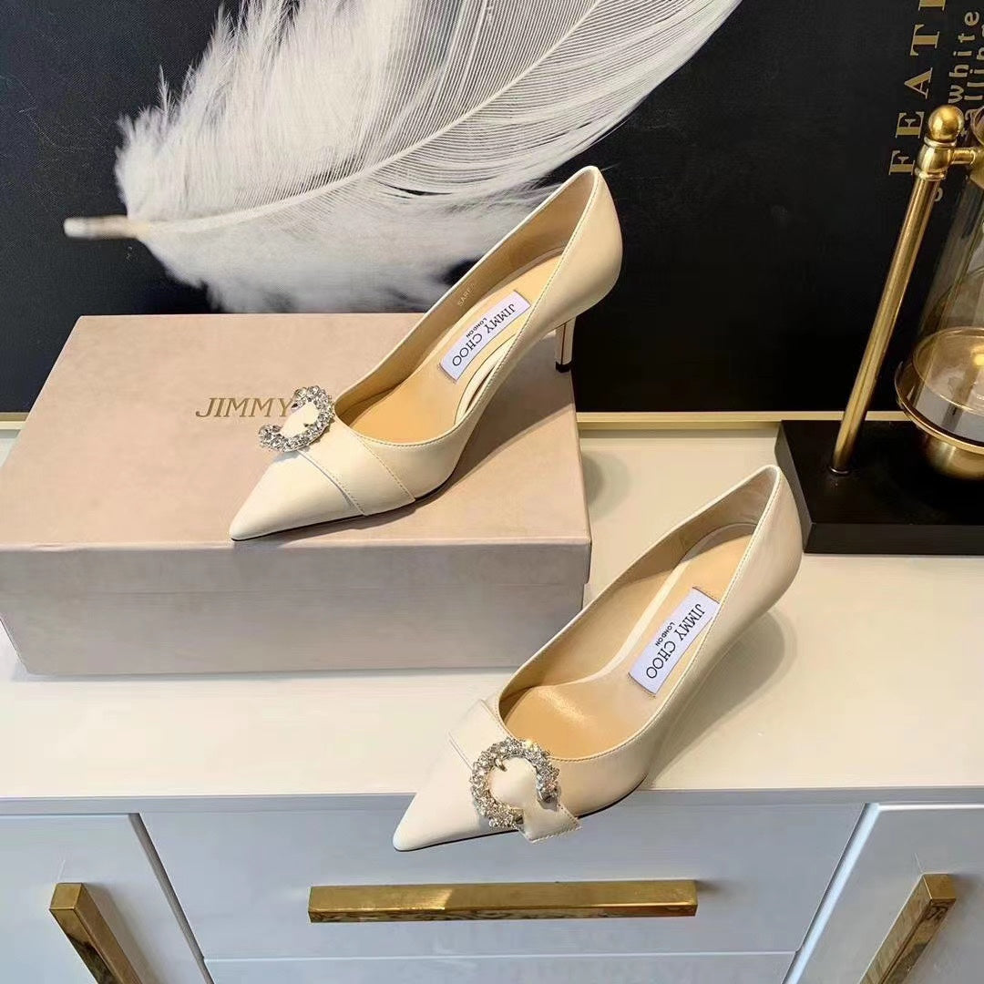 JC ** C diamond buckle shoes