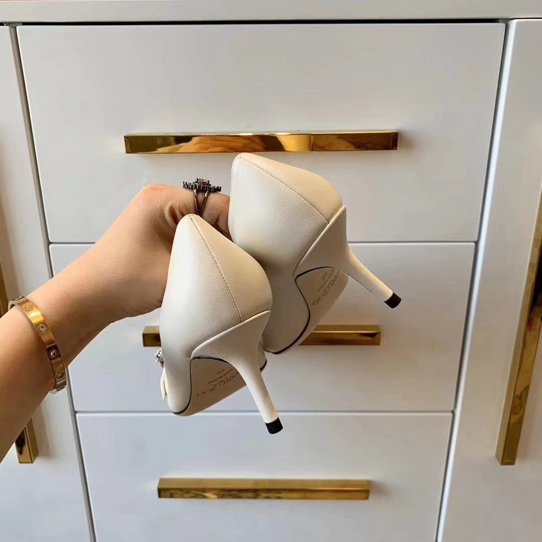 JC ** C diamond buckle shoes