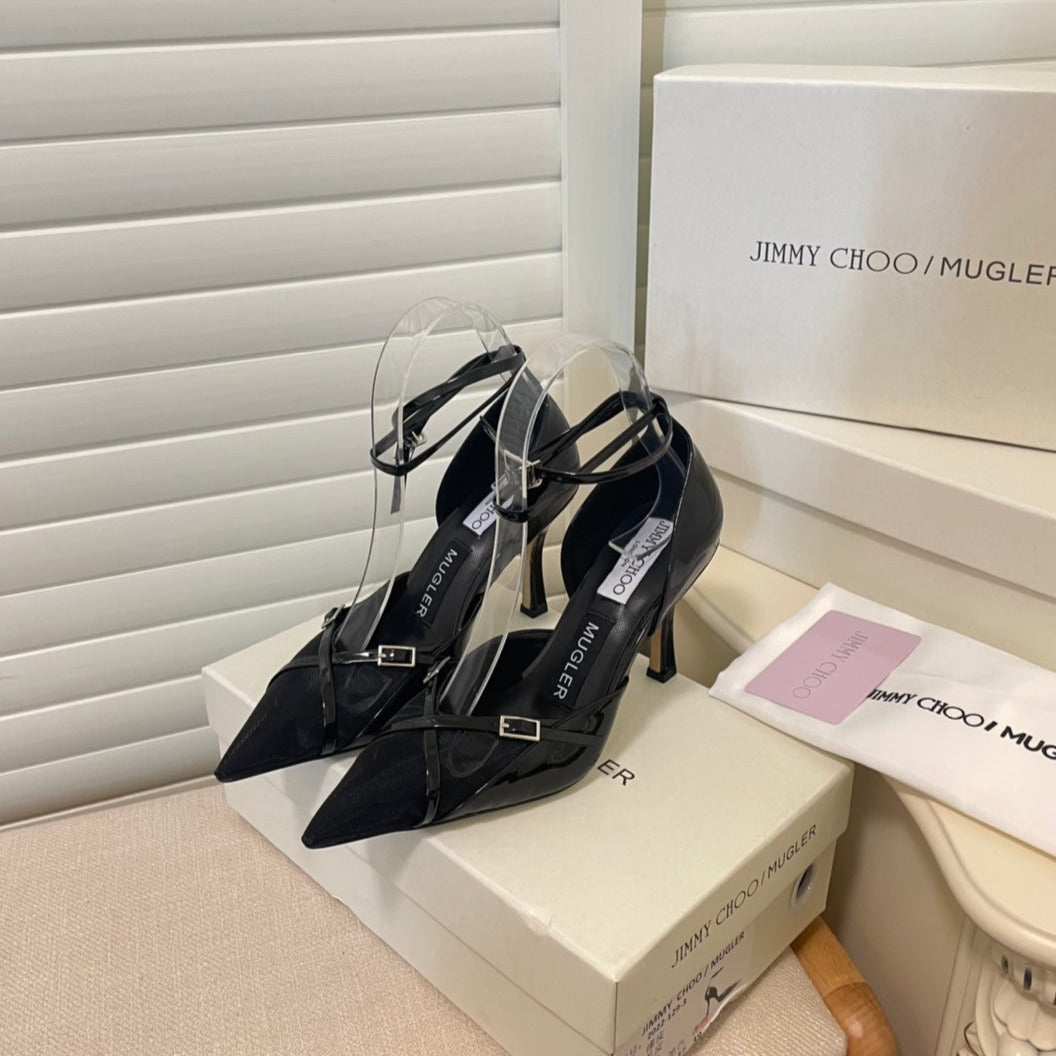 JC exclusive first release Jc hollow foot-wrapping sandals