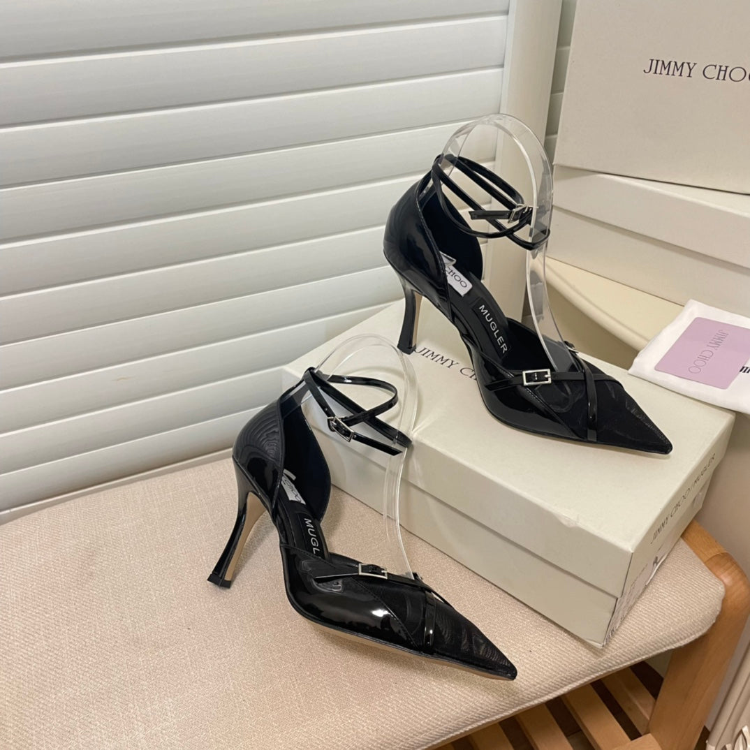 JC exclusive first release Jc hollow foot-wrapping sandals