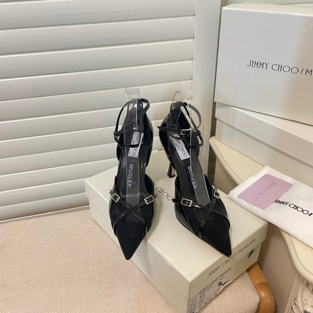 JC exclusive first release Jc hollow foot-wrapping sandals