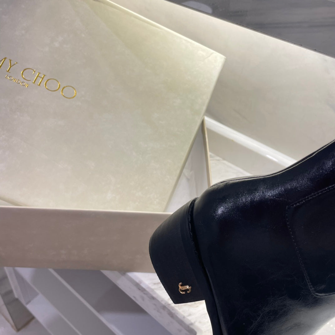 JC new autumn and winter trendy zipper pocket boots