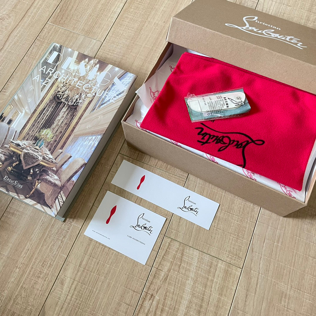 CL classic high-heeled shoes with red soles