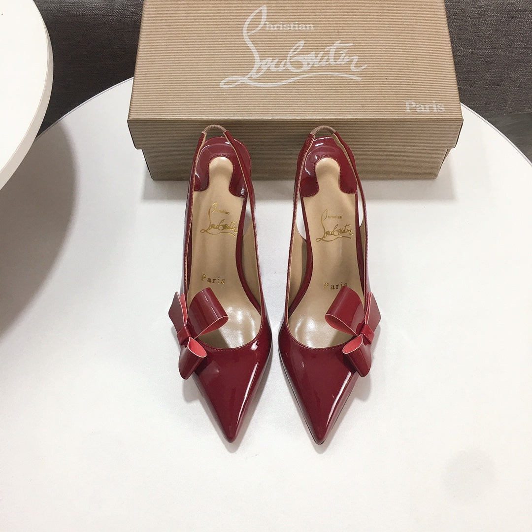 CL classic high-heeled shoes with red soles