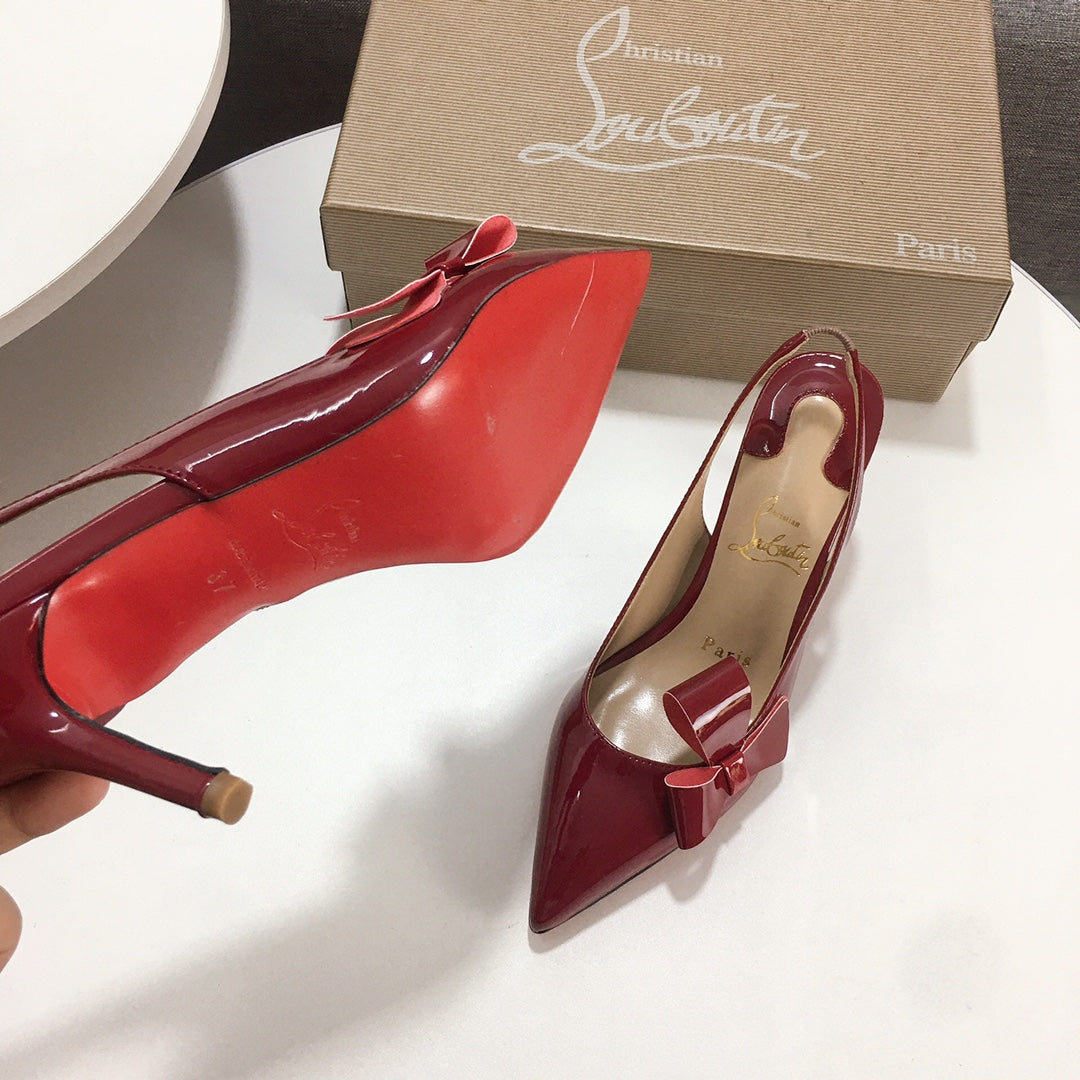 CL classic high-heeled shoes with red soles