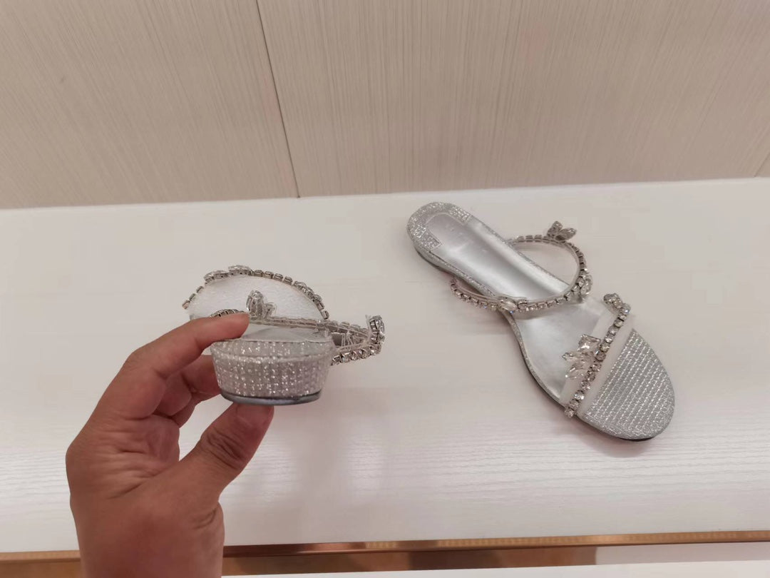 CL red base classic bright starry sky crystal model