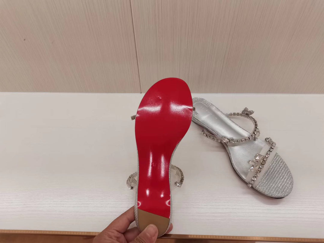 CL red base classic bright starry sky crystal model