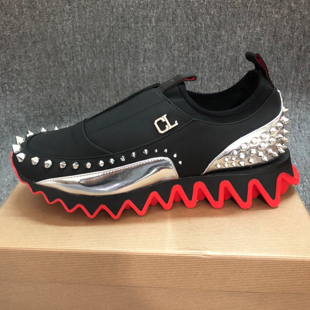 CL new  1: 1 VIP red sole shoes shark