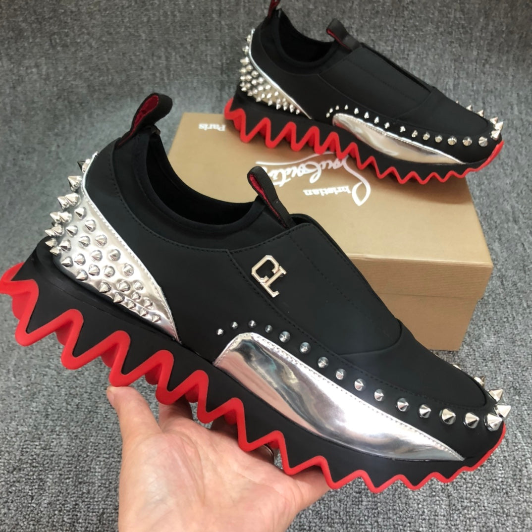 CL new  1: 1 VIP red sole shoes shark
