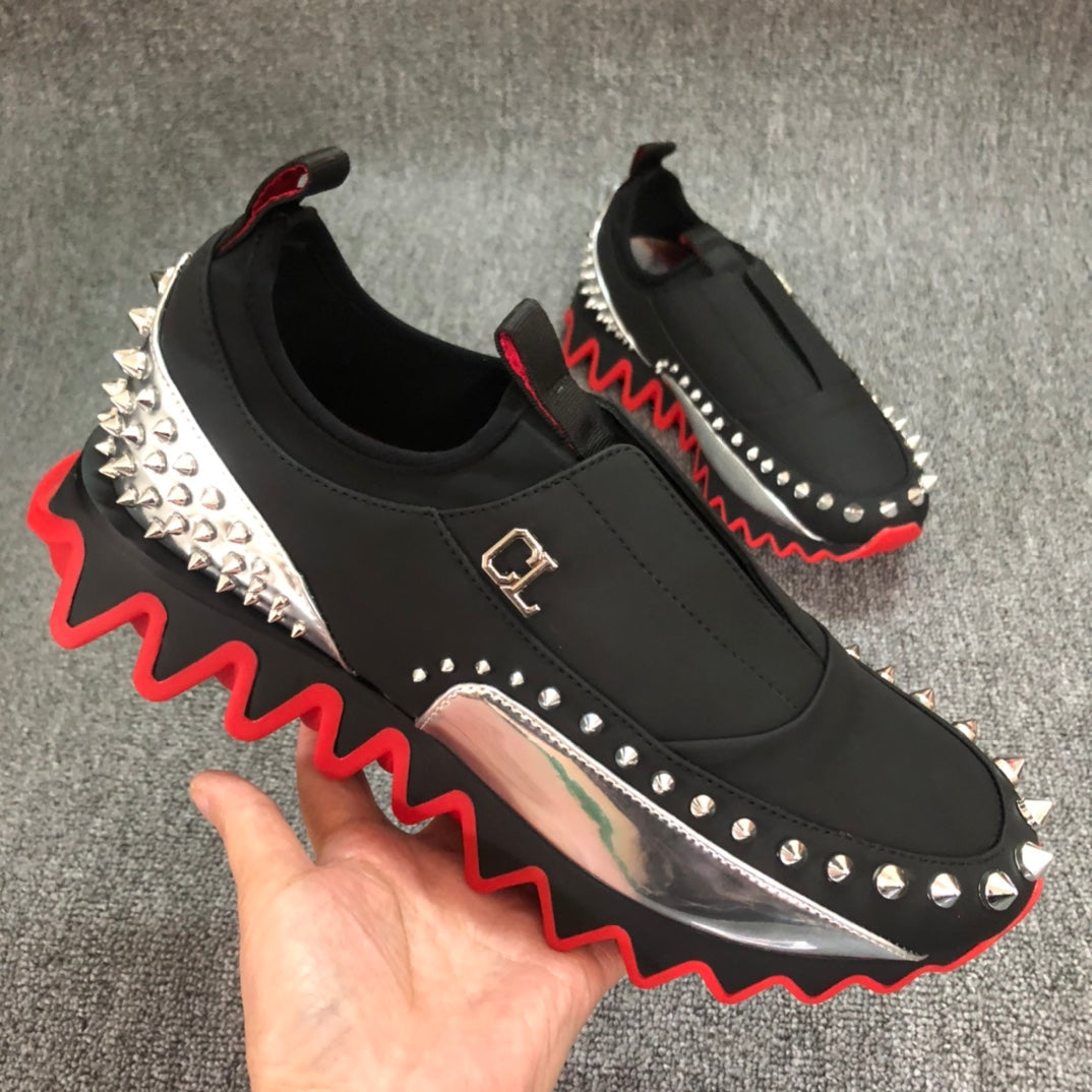 CL new  1: 1 VIP red sole shoes shark