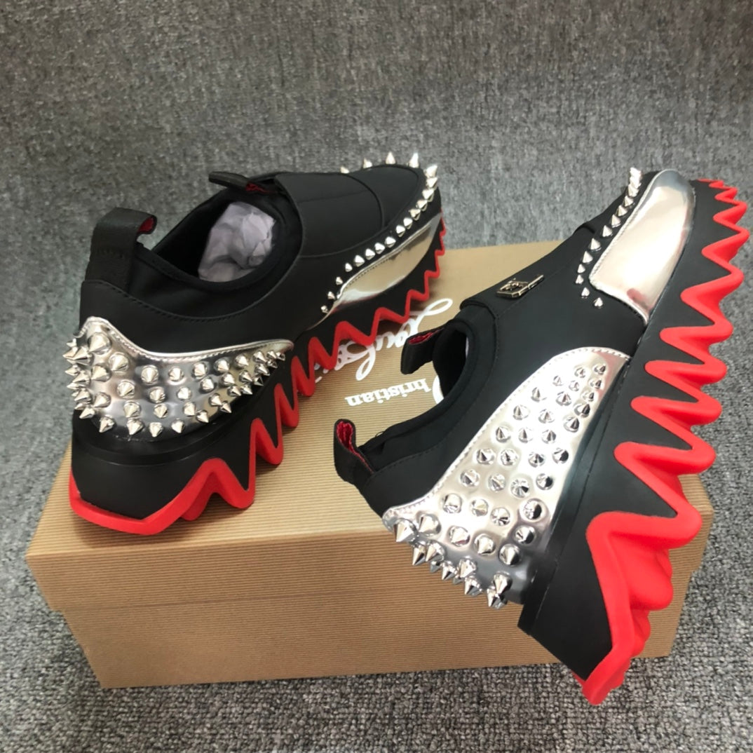 CL new  1: 1 VIP red sole shoes shark