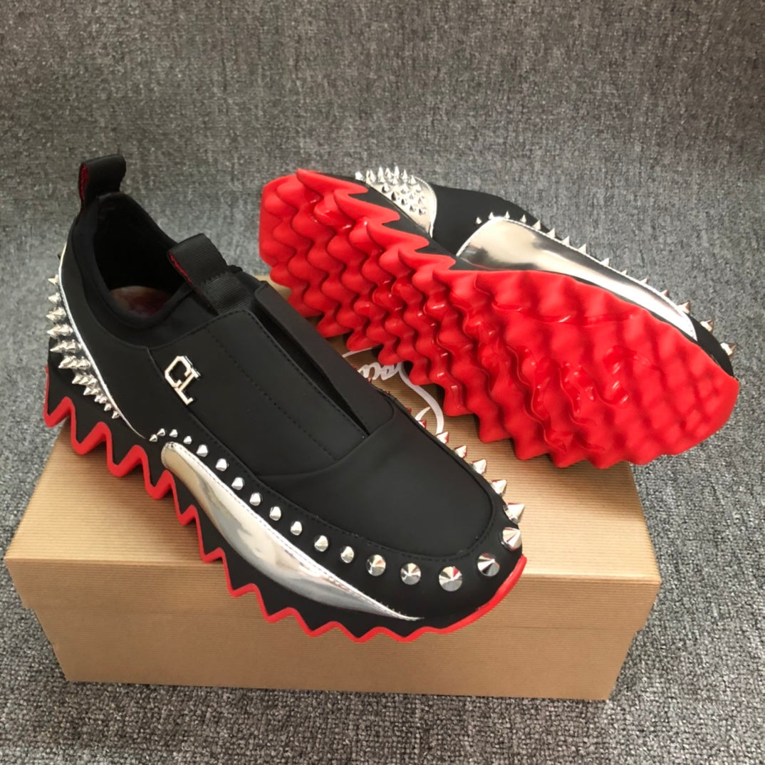 CL new  1: 1 VIP red sole shoes shark