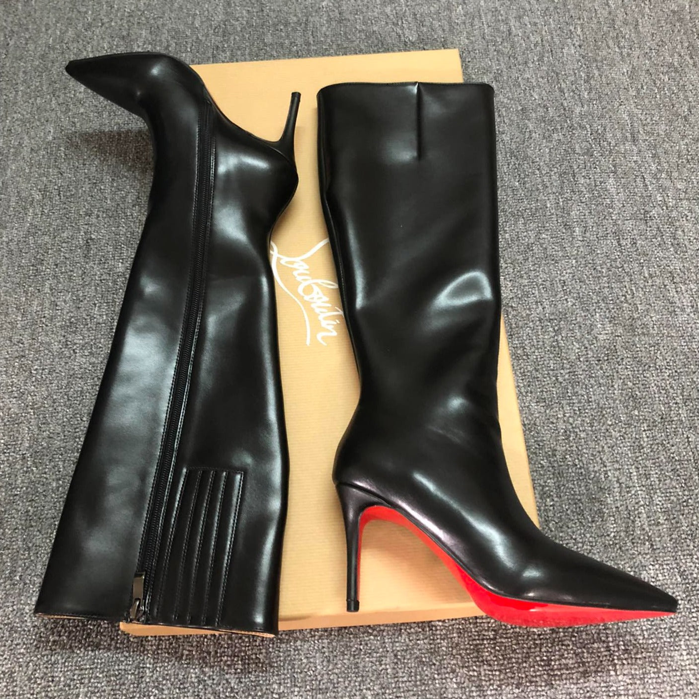 Loubouti* new high heel boots