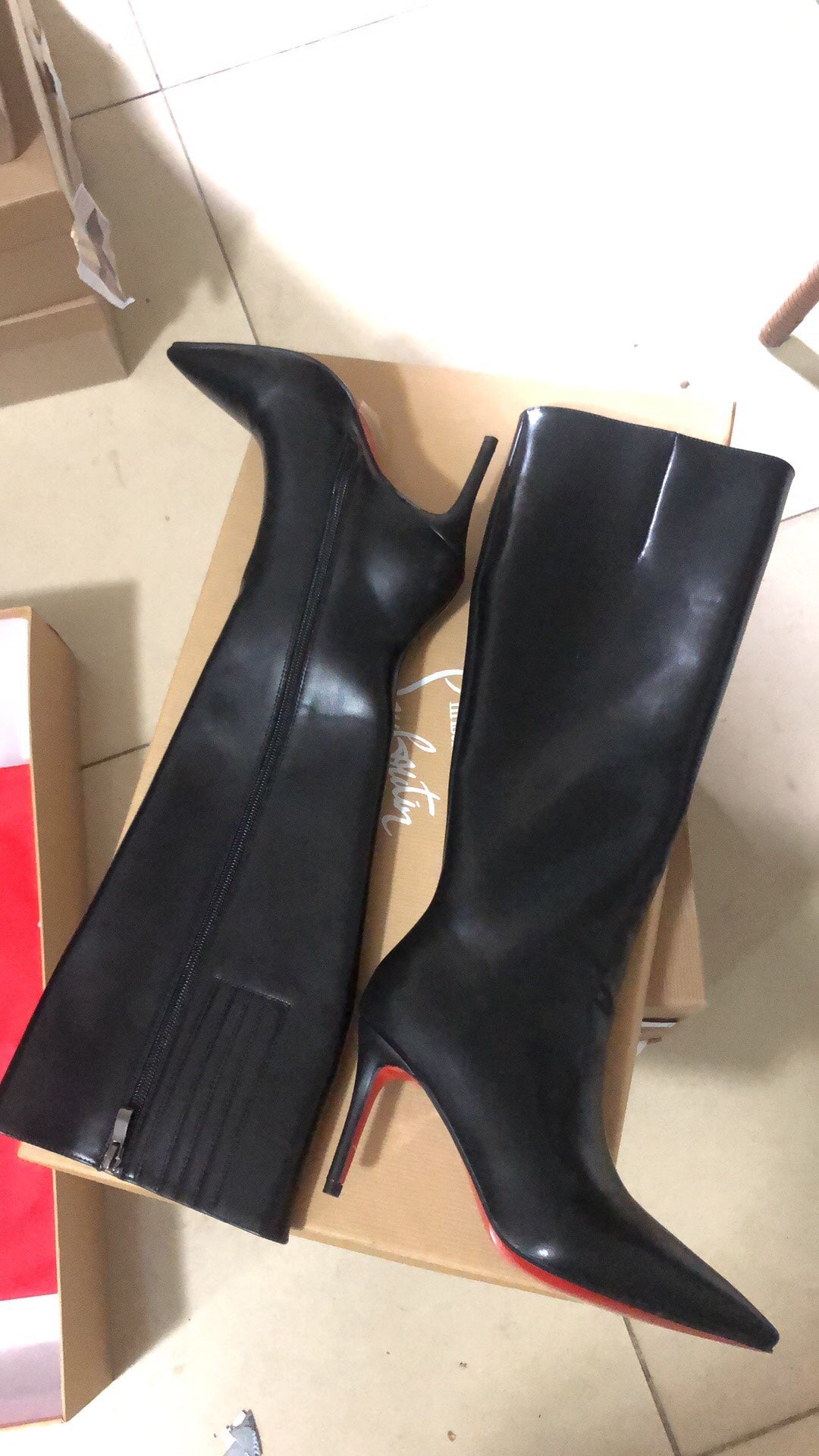 Loubouti* new high heel boots