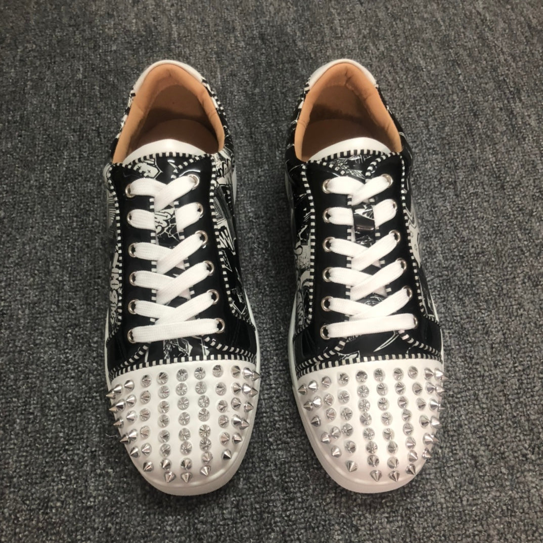 Loubouti* new rivet shoes